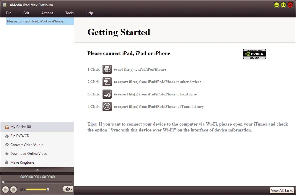 4Media iPad Max Platinum Screenshot 1