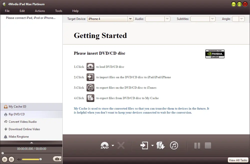 4Media iPad Max Platinum Screenshot 2