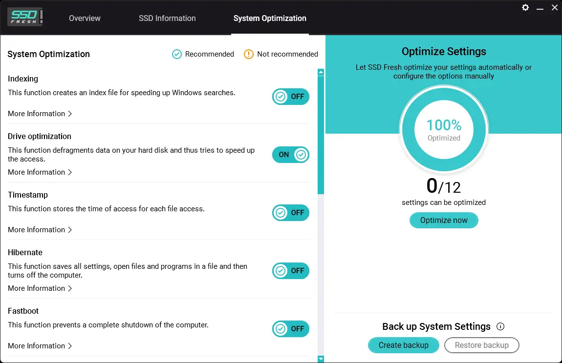 Abelssoft SSD Fresh Plus Screenshot 1