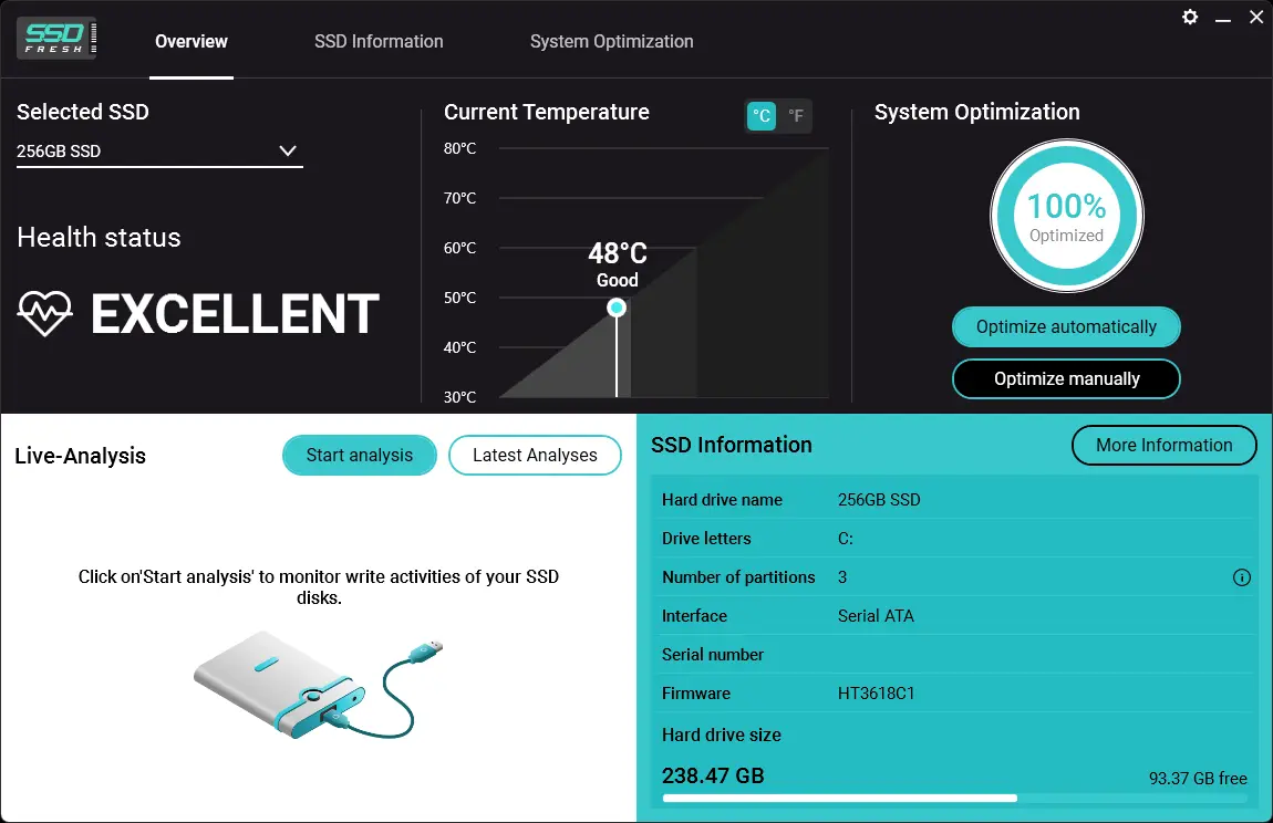 Abelssoft SSD Fresh Plus Screenshot 2