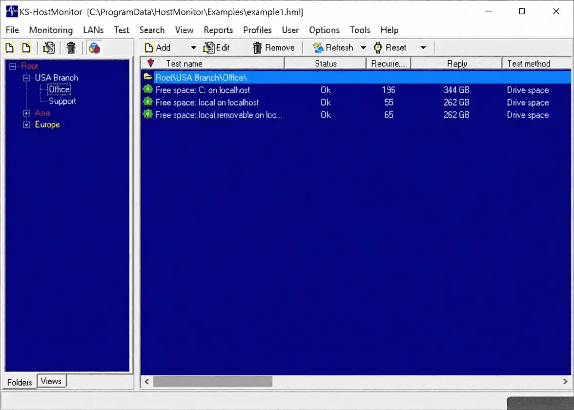 Advanced Host Monitor Screenshot 2