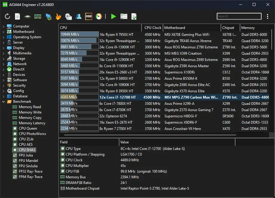 Aida64 Engineer Screenshot 2