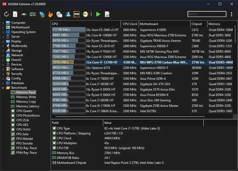 Aida64 Extreme Screenshot 1