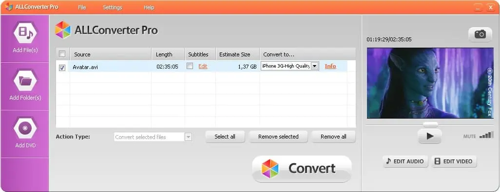 ALL Converter Pro Screenshot 1