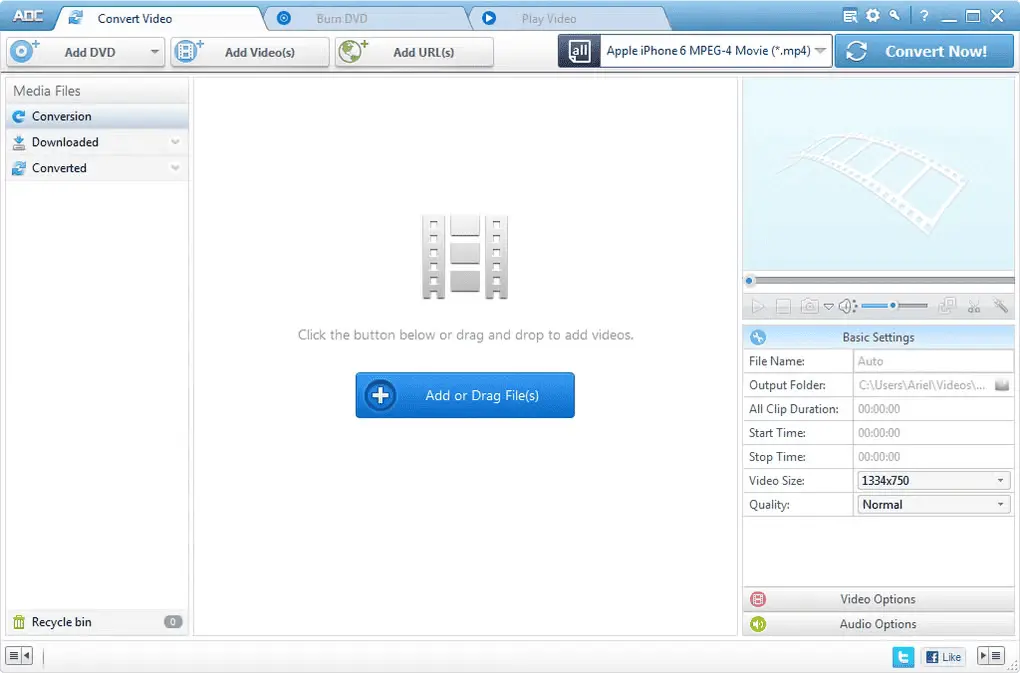 Any DVD Converter Screenshot 1