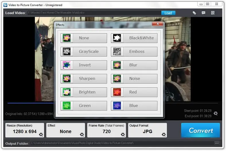 Aoao Video To Picture Converter Screenshot 2