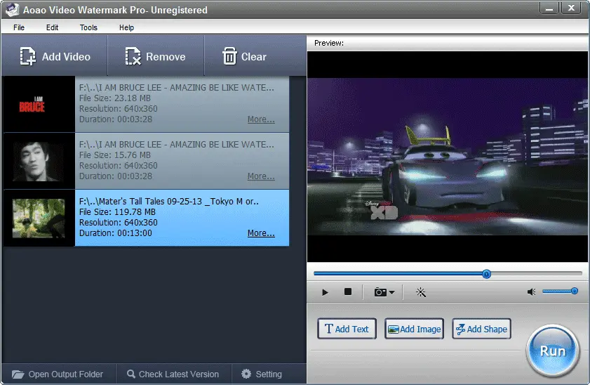 Aoao Video Watermark Screenshot 1