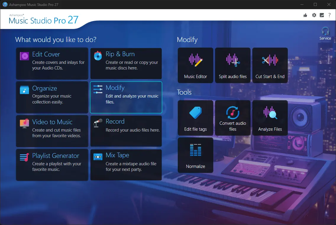 Ashampoo Music Studio Screenshot 1