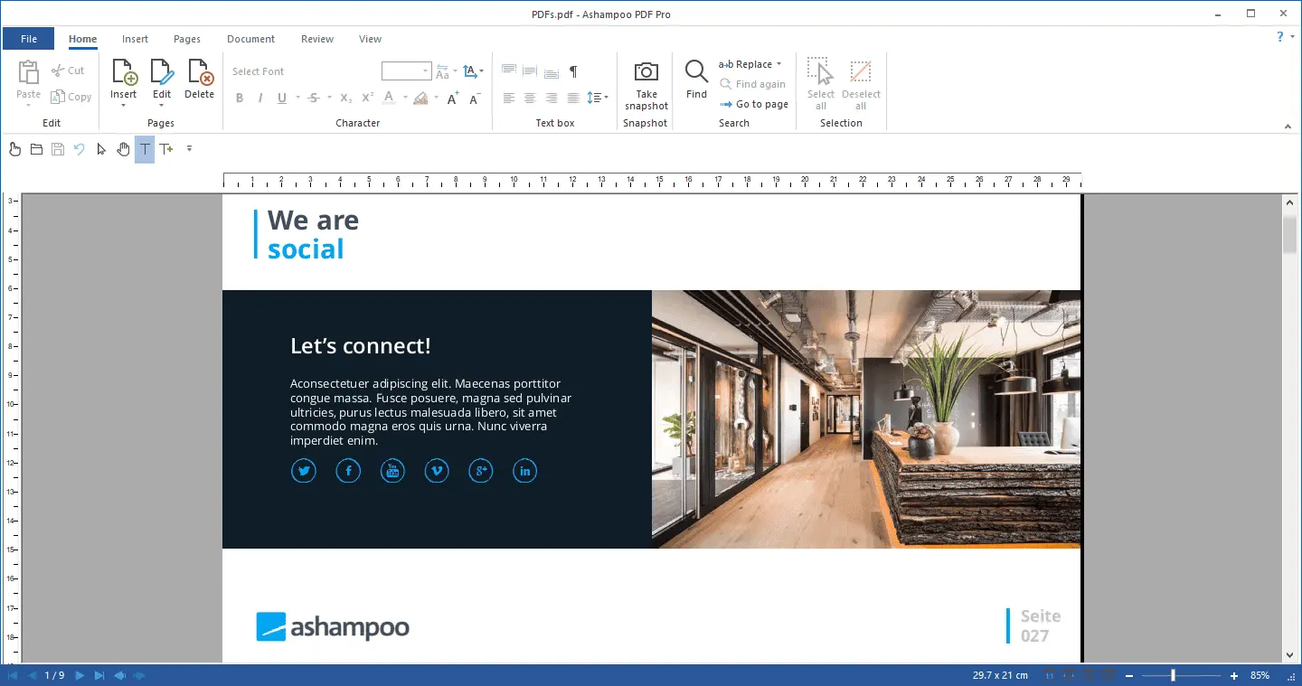 Ashampoo PDF Pro Screenshot 1