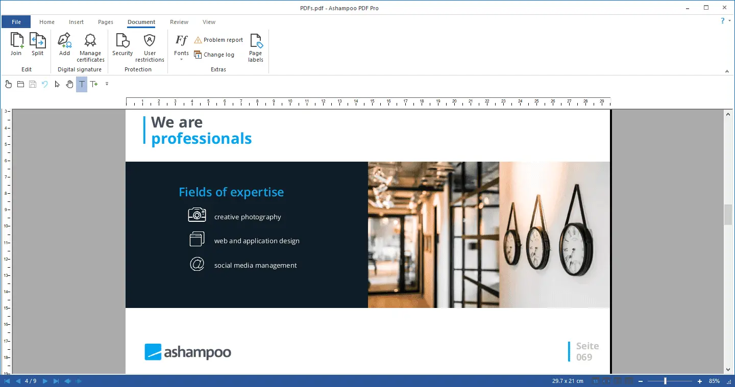Ashampoo PDF Pro Screenshot 2