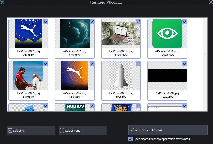 Ashampoo Photo Recovery Screenshot 2