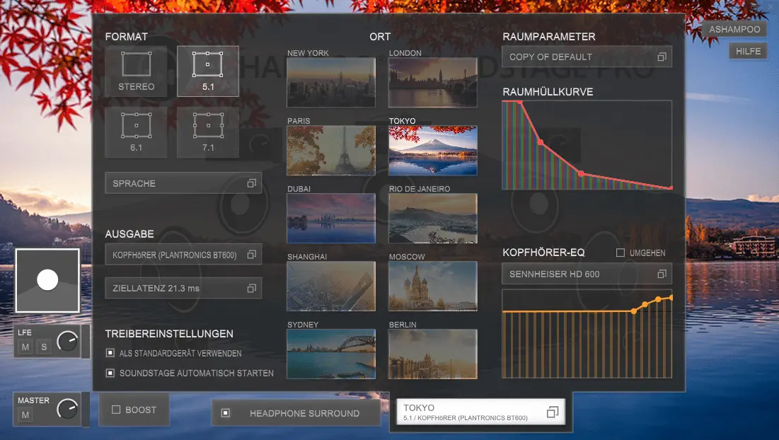 Ashampoo Soundstage Screenshot 1