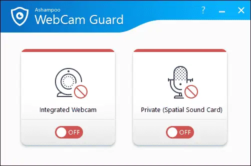 Ashampoo Webcam Guard Screenshot 2