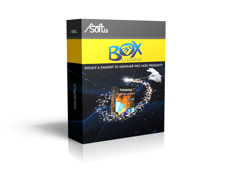 Asoftis 3D Box Creator Logo
