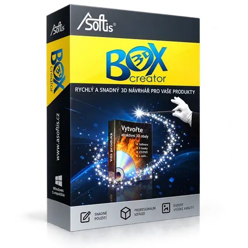 Asoftis 3D Box Creator Logo