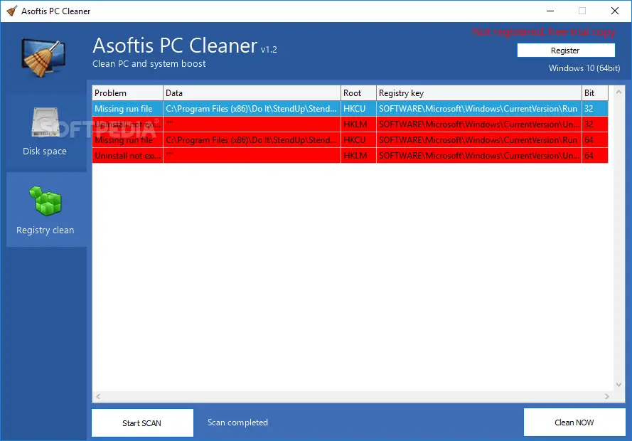 Asoftis PC Cleaner Screenshot 2