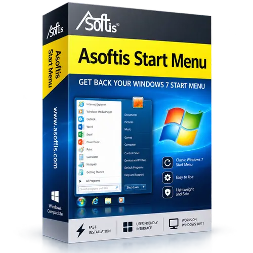 Asoftis Start Menu Logo