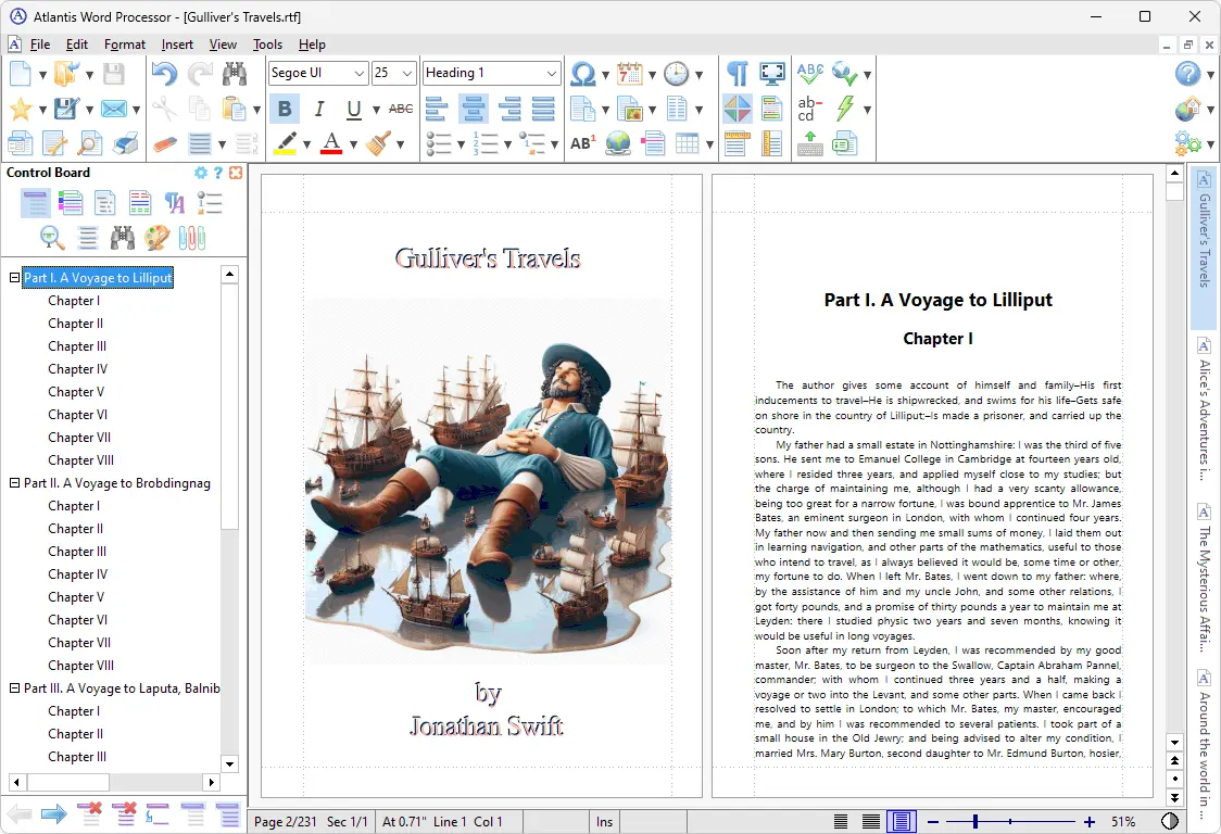Atlantis Word Processor Screenshot 1