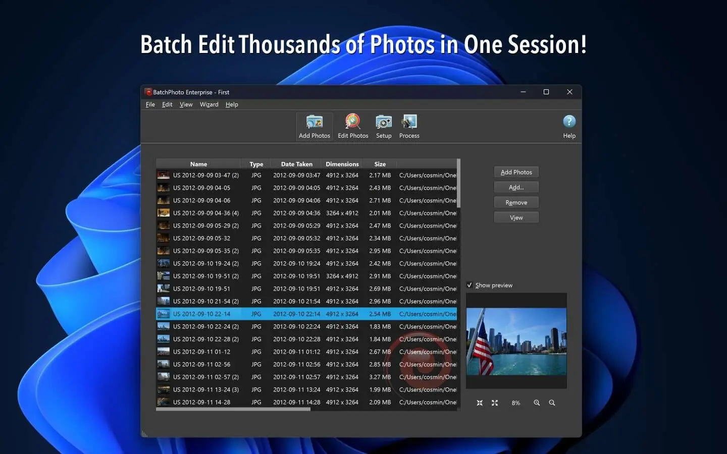 Bits & Coffee Batch Photo Screenshot 1