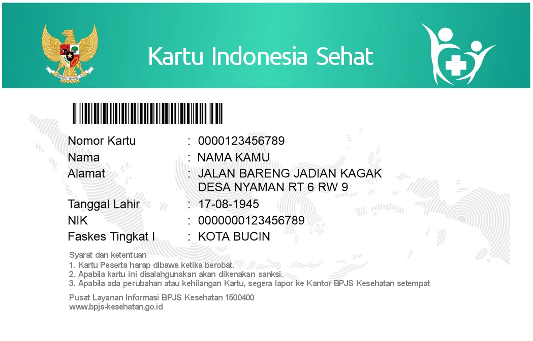 Indonesian Health Card (KIS) Printing