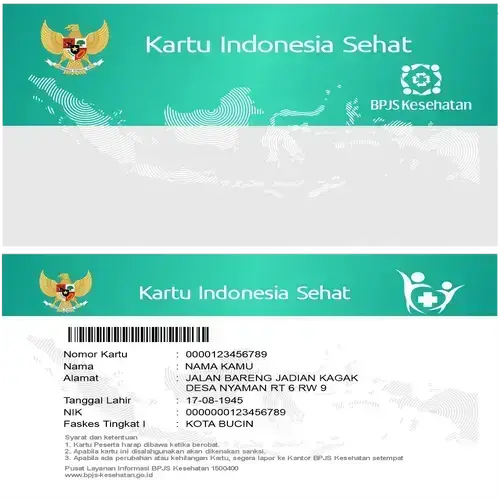 Indonesian Health Card (KIS) Printing