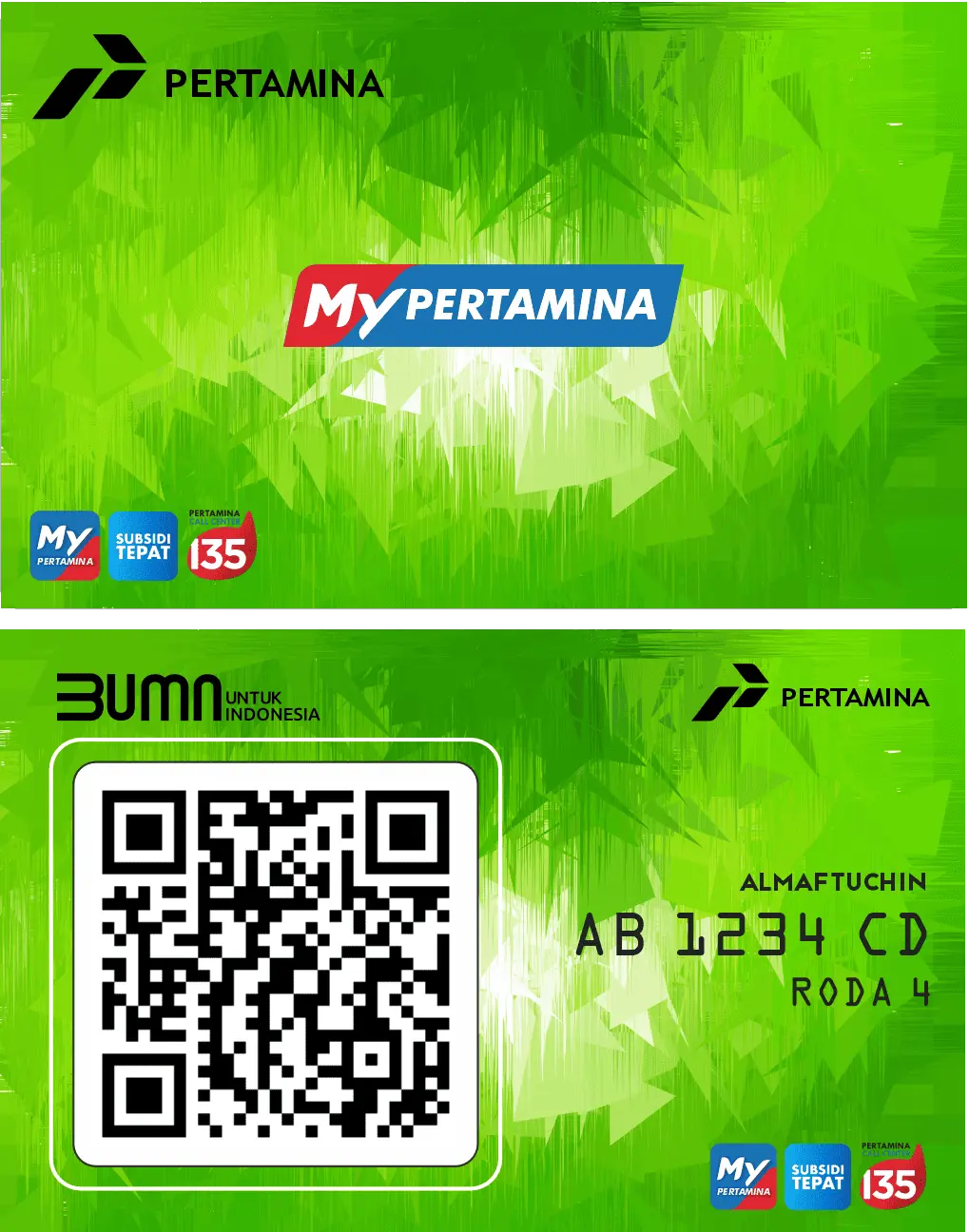Green My Pertamina Card