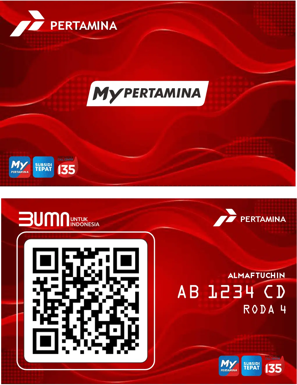 Red My Pertamina Card