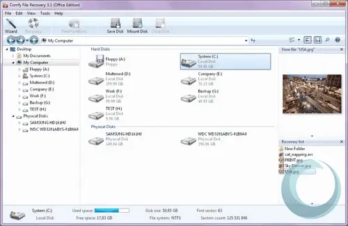 Comfy File Recovery Screenshot 1
