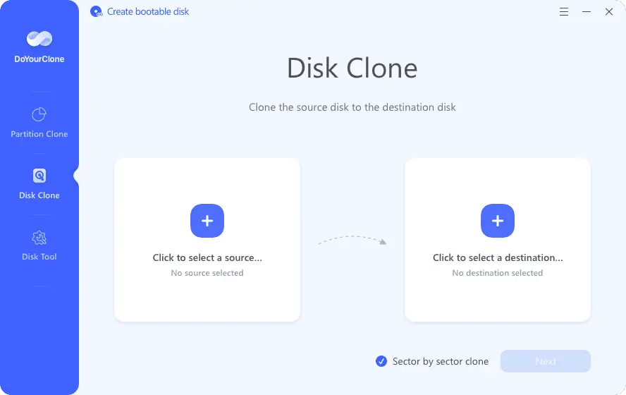 DoYourData DoYourClone Screenshot 1