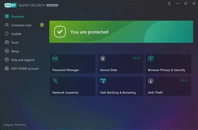 ESET HOME Security Essential Screenshot 1