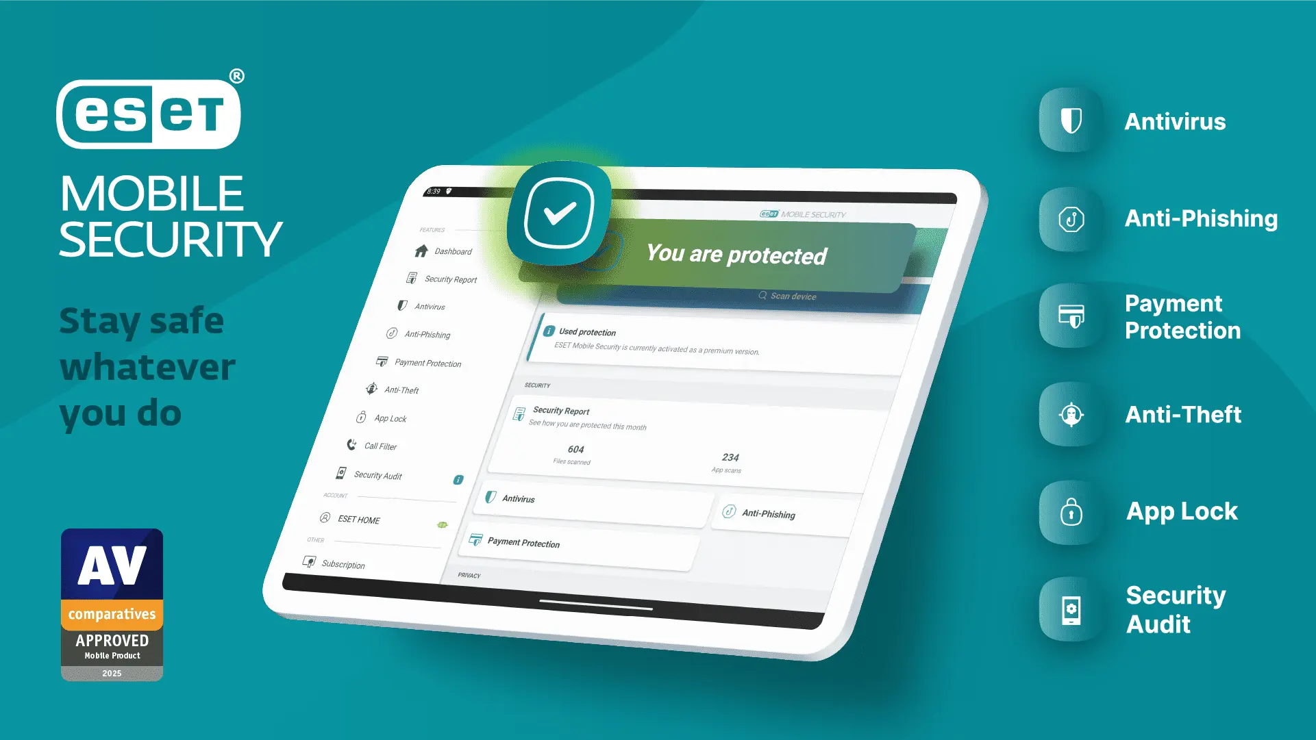 ESET Mobile Security Antivirus Screenshot 1