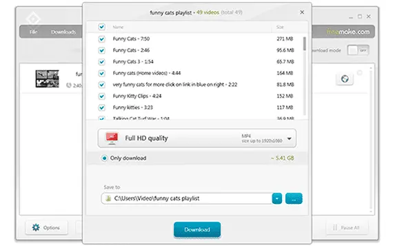 Freemake Video Downloader Screenshot 2