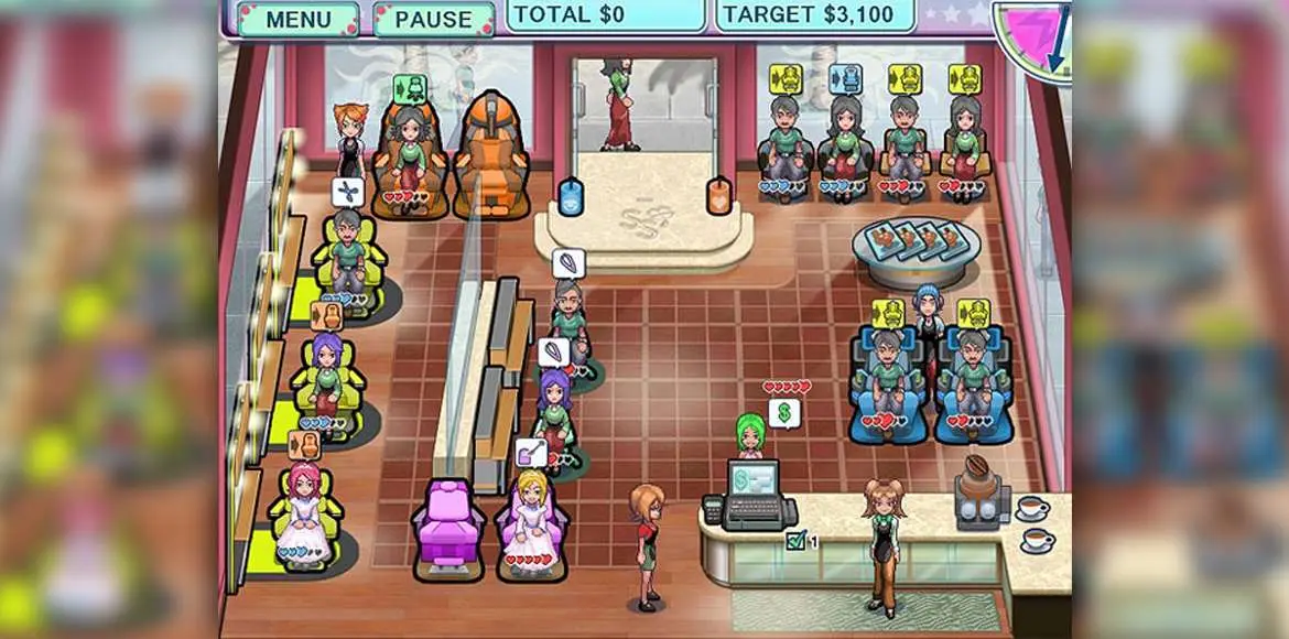 GameHouse - Sally's Salon Screenshot 2