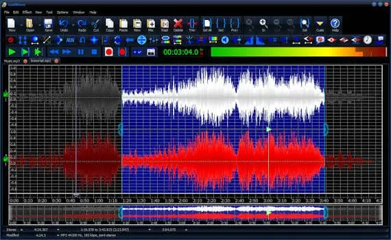 GoldWave Screenshot 2