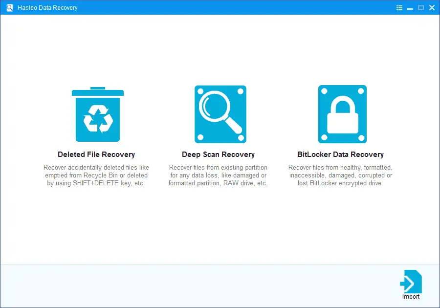 Hasleo Data Recovery Screenshot 1