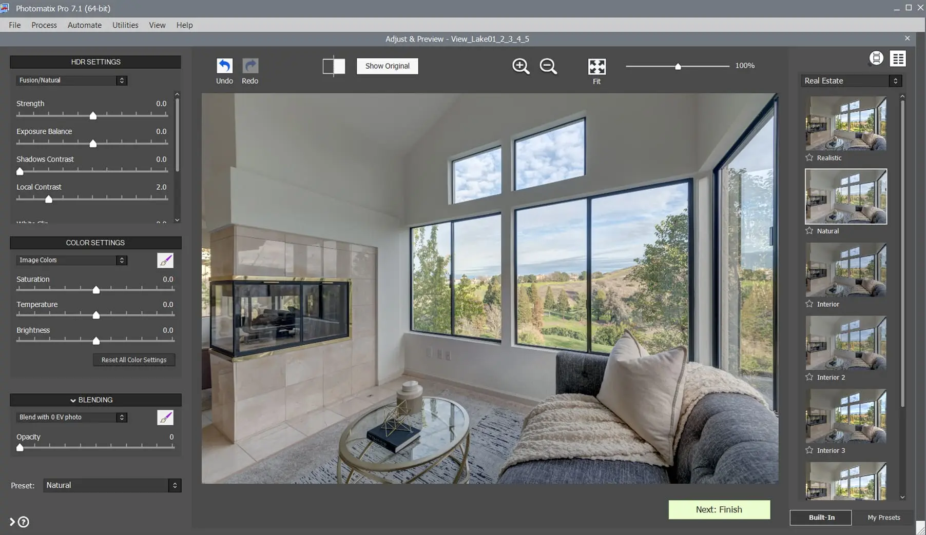HDR Soft Photomatix Screenshot 1