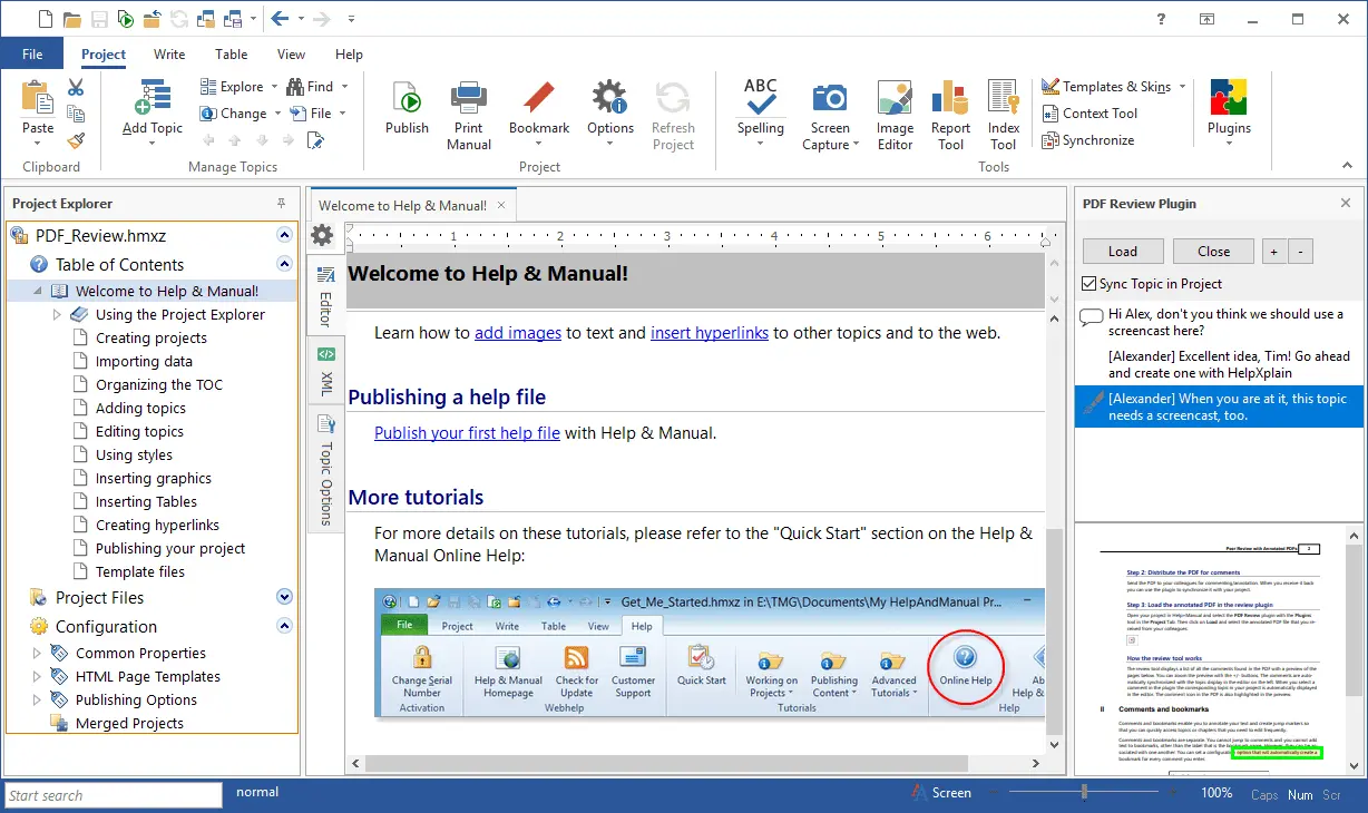 Help And Manual Screenshot 1