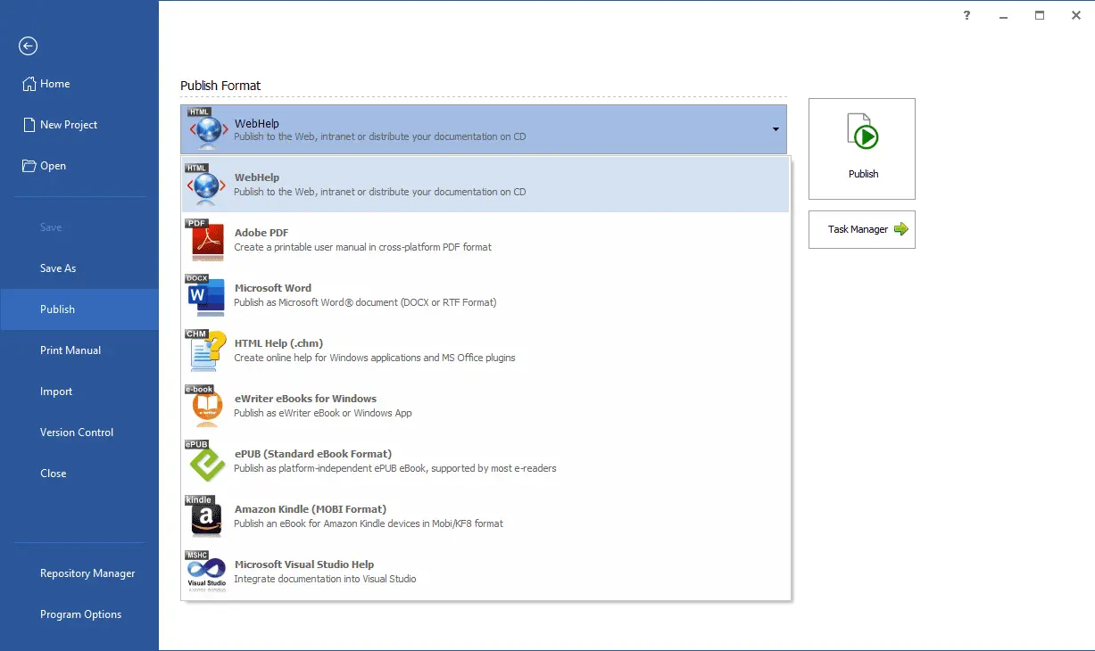 Help And Manual Screenshot 2