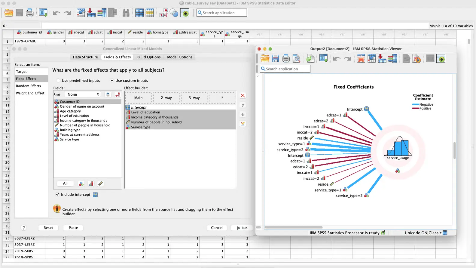 IBM SPSS Statistics Screenshot 1