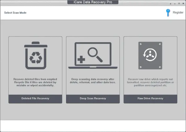 iCare Data Recovery Screenshot 1