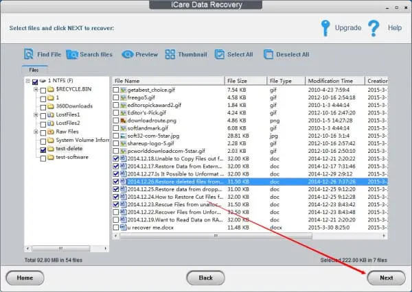 iCare Data Recovery Screenshot 3