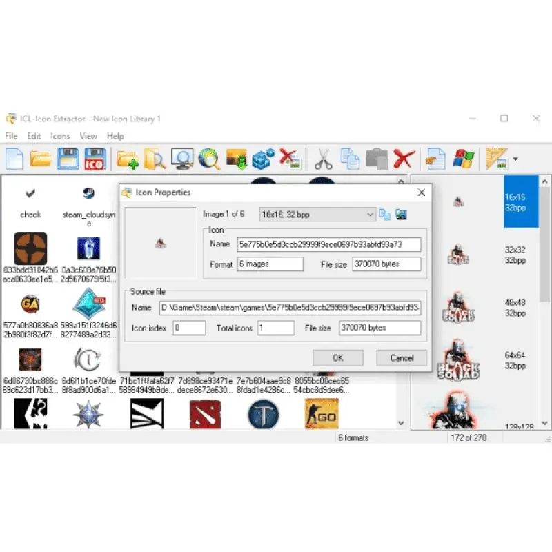 Icon Empire ICL Icon Extractor Screenshot 2