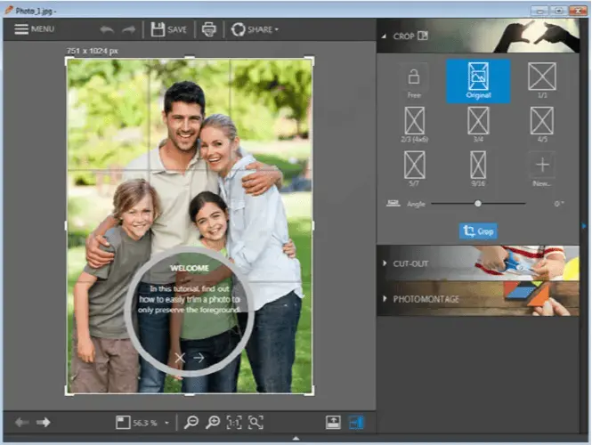 Inpixio Photo Clip Screenshot 1