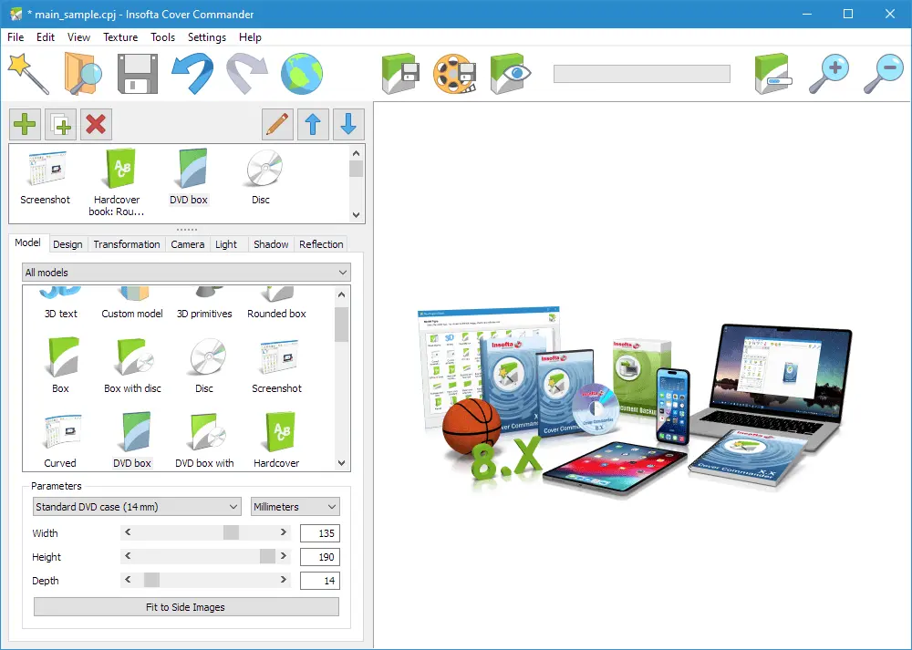 Insofta Cover Commander Screenshot 1