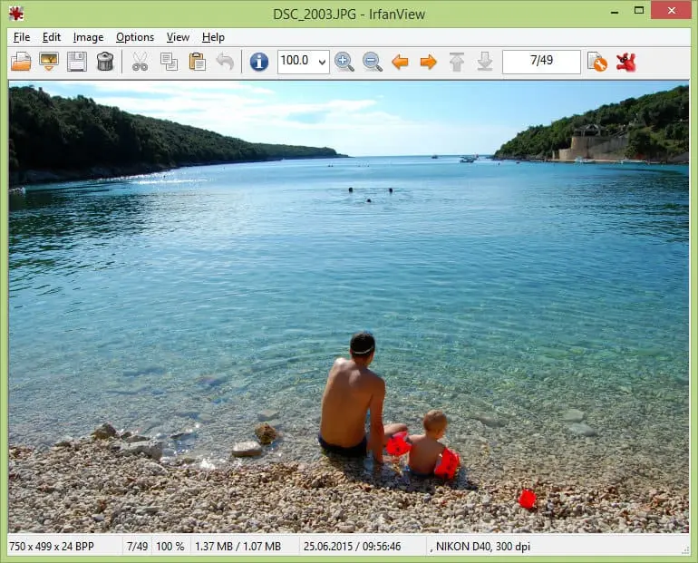 IrfanView Screenshot 1