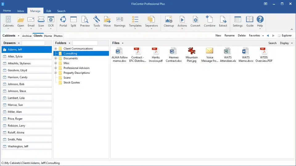 Lucion File Center Screenshot 1