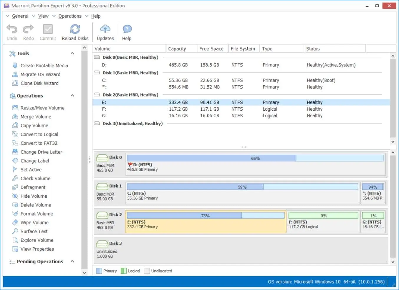 Macrorit Partition Expert Screenshot 1