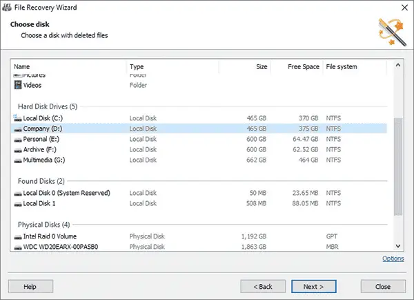 Magic FAT Recovery Screenshot 1