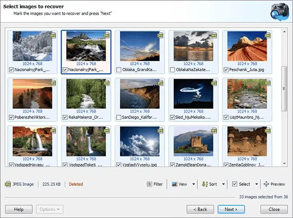Magic Photo Recovery Screenshot 2