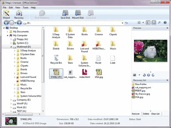 Magic Uneraser Screenshot 2